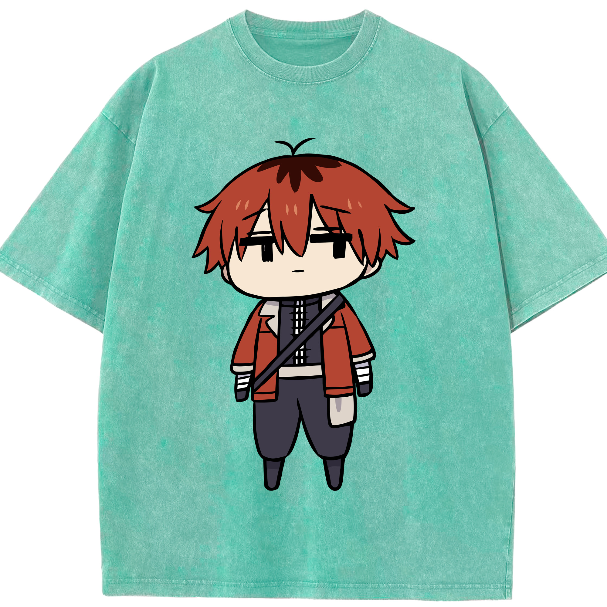 （画像用） 葬送のフリーレン Frieren 綿100% ヴィンテージ風 半袖Tシャツ（フロントプリント）